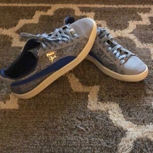 Sam Rodriguez x Puma Clyde 1800 Tequila "CDM" 365060 01 Blue Mens Sz US 9.5